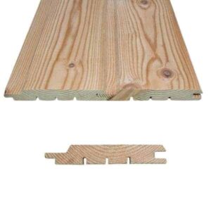 Välisvooder UTV lehis hööveldatud