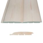 Välisvoodrilaud 18x120 palgiprofiiliga voodrilaud