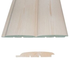 Välisvoodrilaud 18x120 palgiprofiiliga voodrilaud