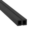 Aluslatt puitplastik õõnesprofiil tumehall