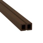 Aluslatt puitplastik õõnesprofiil tumepruun