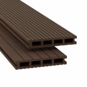 Komposiit wpc terrassilaud tumepruun Light puit plastikust