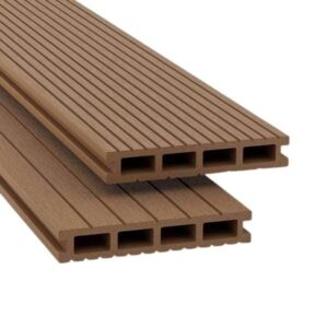 Puit plastik komposiit wpc terrassilaud pruun Light