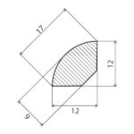 Klaasiliist 12x12 mõõtmed