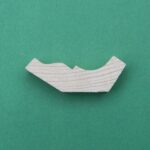 Puidust põrandaliistu profiil 40x60mm mänd