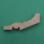 Puidust põrandaliistu profiil 40x90mm mänd