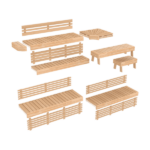 Saunalava moodulid lepp 140 alder