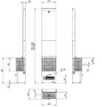 Saunum Primary Set elektrikeris mõõtmed