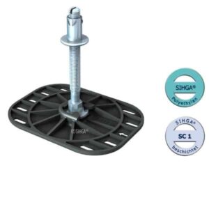 Terrassikandur reguleeritav SIHGA JUSTIFIX® II JM80