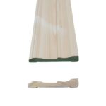 Piirdeliist mänd hööveldatud