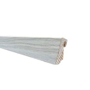 Põrandaliist tamm 16x40 valge lakk