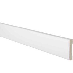 Uksepiirdeliist viimistletud valge 10x58 mänd