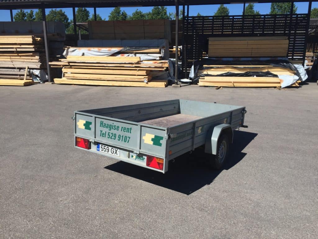 Järelhaagise rent Kuressaares - Javicar