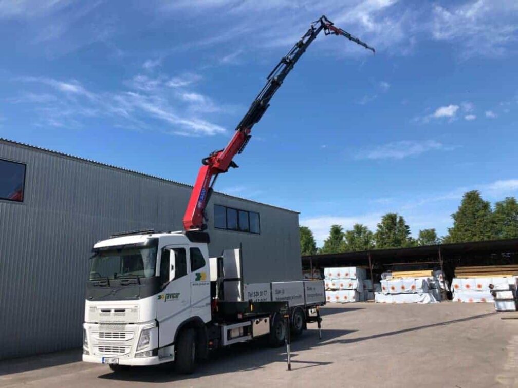 Kraanaauto Saaremaal - Javicar