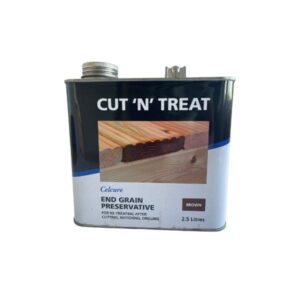 Puidukaitsevahend Protim Endcoat Cut N Treat otsakonservant 2.5L pruun - Javicar
