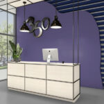 Melamiinplaat Mööbliplaat EGGER Basic Fineline Cream H1424 ST22 - Javicar