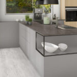 Melamiinplaat mööbliplaat harjatud alumiinium EGGER Premium Brushed Aluminium F501 ST2 - Javicar