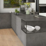 Melamiinplaat tumehall EGGER Premium 18 x 2070 x 2800 mm Dark Grey Chicago Concrete F187 ST9 - Image 2