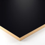 Melamiinplaat must EGGER PerfectSense Matt MDF Black U999 PM (sõrmejälje vaba) - Javicar