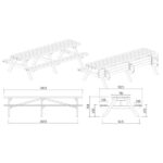 Piknikulaud Picnic 300 joonis