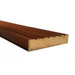 Terrassilaud PHL 28×145 mm immutatud GROOVED, pruun - Javicar