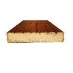 Terrassilaud PHL 28x145 mm immutatud GROOVED, pruun - Image 4