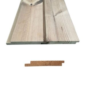 Välisvooder UYS 19x140(130) mm AB hööveldatud sile pind, termomänd - Javicar