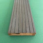 Kuumõlitatud terrassilaud GROOVED 26x117 mm hall Grey+, termomänd - Image 2