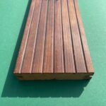 Kuumõlitatud terrassilaud GROOVED 26x117 mm pruun Brown+, termomänd - Image 2