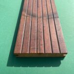 Kuumõlitatud terrassilaud GROOVED 26x140 mm pruun Brown+, termomänd - Image 2