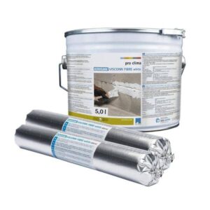 Kiudarmeeritud niiskusmuutliku sd-väärtusega tihendusmaterjal Aerosana Visconn Fibre (valge) Pro Clima - Javicar