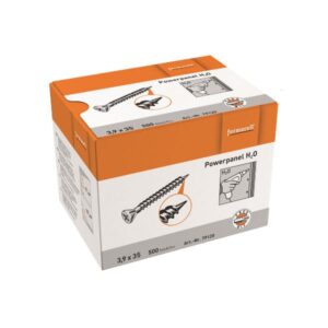 Tsementplaadi Powerpanel H₂O kruvid 3.9 x 35 mm (500tk) Fermacell - Javicar