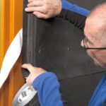 Tuuletõkkekanga Solitex Fronta Quattro paigaldamine Tecson Invis teibiga - Javicar